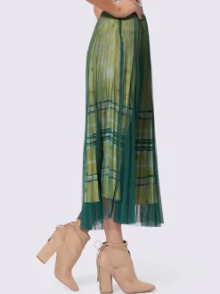 Creation L Jupes<Jupe plissée qualité tissée