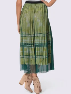 Creation L Jupes<Jupe plissée qualité tissée