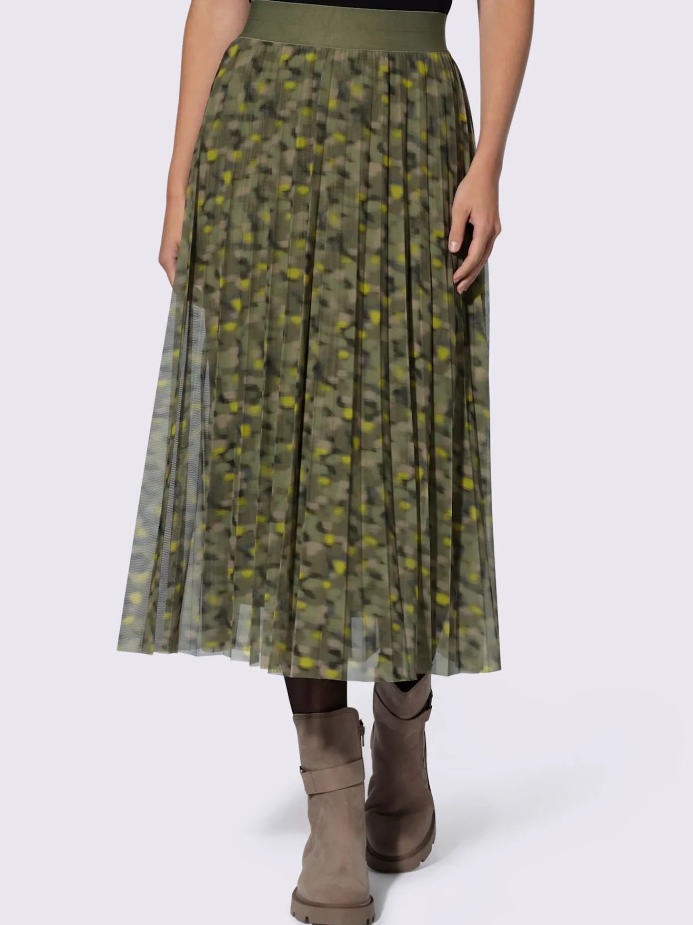 Linea Tesini Jupes<Jupe plissée qualité tissée