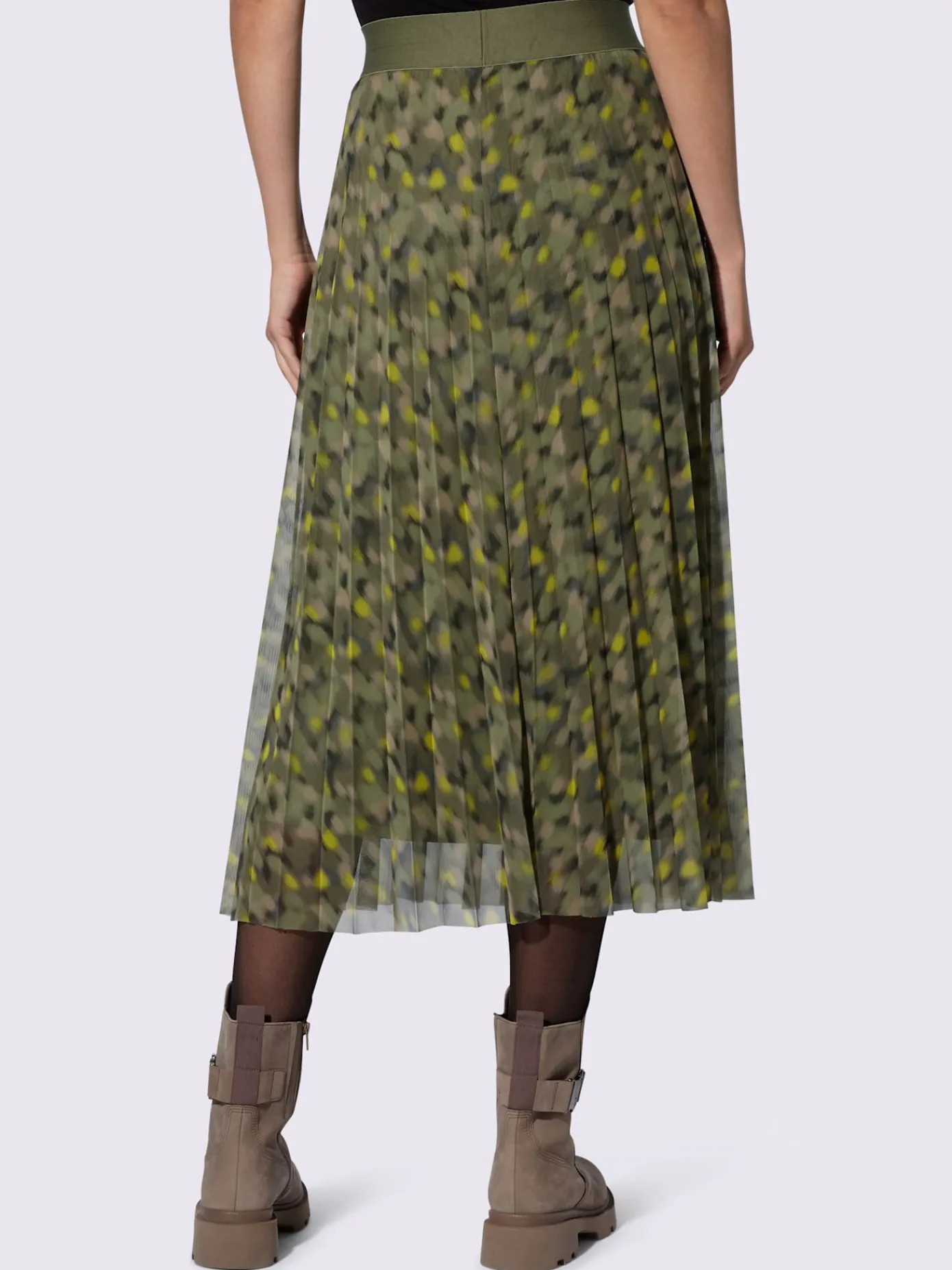 Linea Tesini Jupes<Jupe plissée qualité tissée