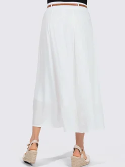 Jupes<Jupe pure viscose