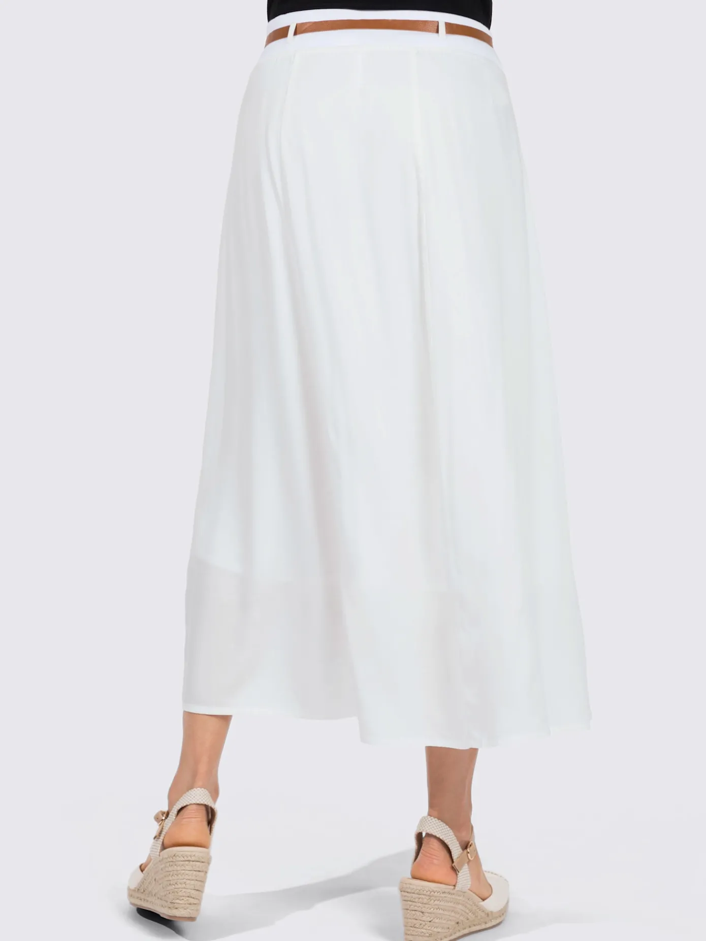 Jupes<Jupe pure viscose