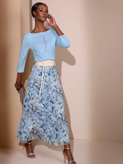 Creation L Jupes<Jupe qualité tissée