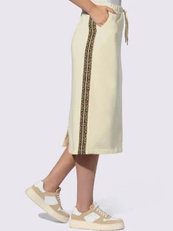 Rick Cardona Jupes<Jupe sweat ceinture élastique, coulisse et lien à nouer