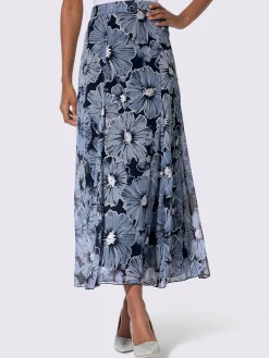 Creation L Jupes<Jupe tissée en polyester recyclé