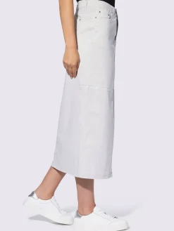 Rick Cardona Jupes<Jupe tissée qualité coton