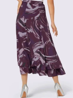 Creation L Jupes<Jupe évasée pur modal