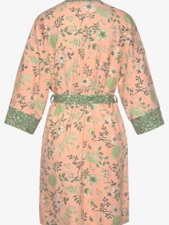 LASCANA Robes De Chambre<Kimono peignoir fantaisie avec imprimé floral