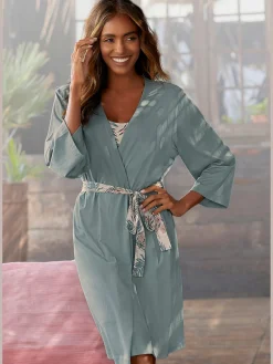 LASCANA Robes De Chambre<Kimono confortable