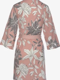 LASCANA Robes De Chambre<Kimono court à imprimé floral