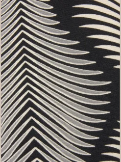 LASCANA Robes De Chambre<Kimono court avec imprimé palmiers graphique