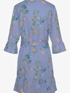 Vivance Dreams Robes De Chambre<Kimono fantaisie avec volants aux ourlets