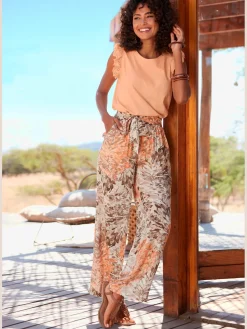 LASCANA Pantalons<Large pantalon en tissu pour l'été