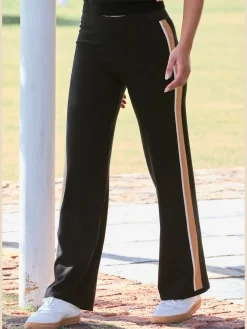 French Connection Pantalons<Large pantalon en tricot avec empiècements