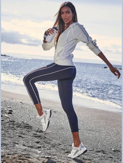 H.I.S Pantalons<Legging avec passepoil