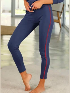 H.I.S Pantalons<Legging avec rayures latérales contrastées