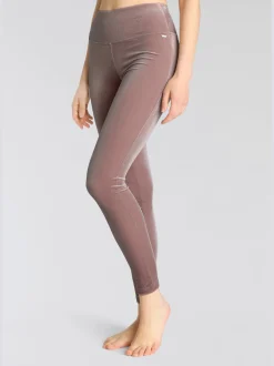 LASCANA Pantalons<Legging caleçon brillant basique