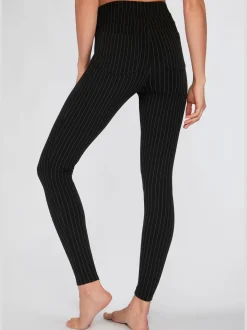 LASCANA Pantalons<Legging caleçon extensible à fines rayures
