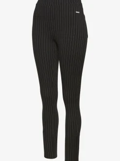 LASCANA Pantalons<Legging caleçon extensible à fines rayures