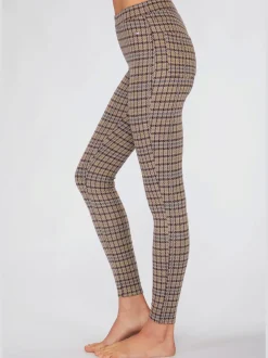 LASCANA Pantalons<Legging caleçon mode avec motif pied-de-poule coloré