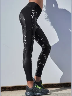 LASCANA ACTIVE Pantalons<Legging caleçon performance en mélange de matières