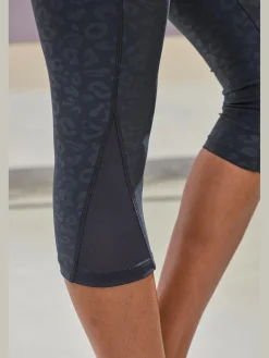 LASCANA ACTIVE Pantalons<Legging corsaire corsaire performance avec motif léopard