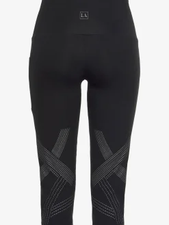 LASCANA ACTIVE Pantalons<Legging corsaire corsaire avec imprimé réflecteur
