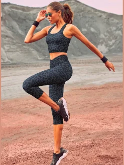 LASCANA ACTIVE Pantalons<Legging corsaire legging performance imprimé animal