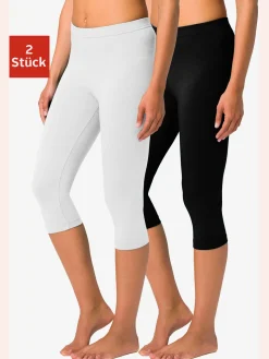 Vivance active Pantalons<Legging corsaire lot de 2 leggings basiques, longueur 3/4