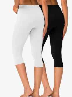 Vivance active Pantalons<Legging corsaire lot de 2 leggings basiques, longueur 3/4