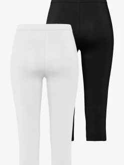 Vivance active Pantalons<Legging corsaire lot de 2 leggings basiques, longueur 3/4
