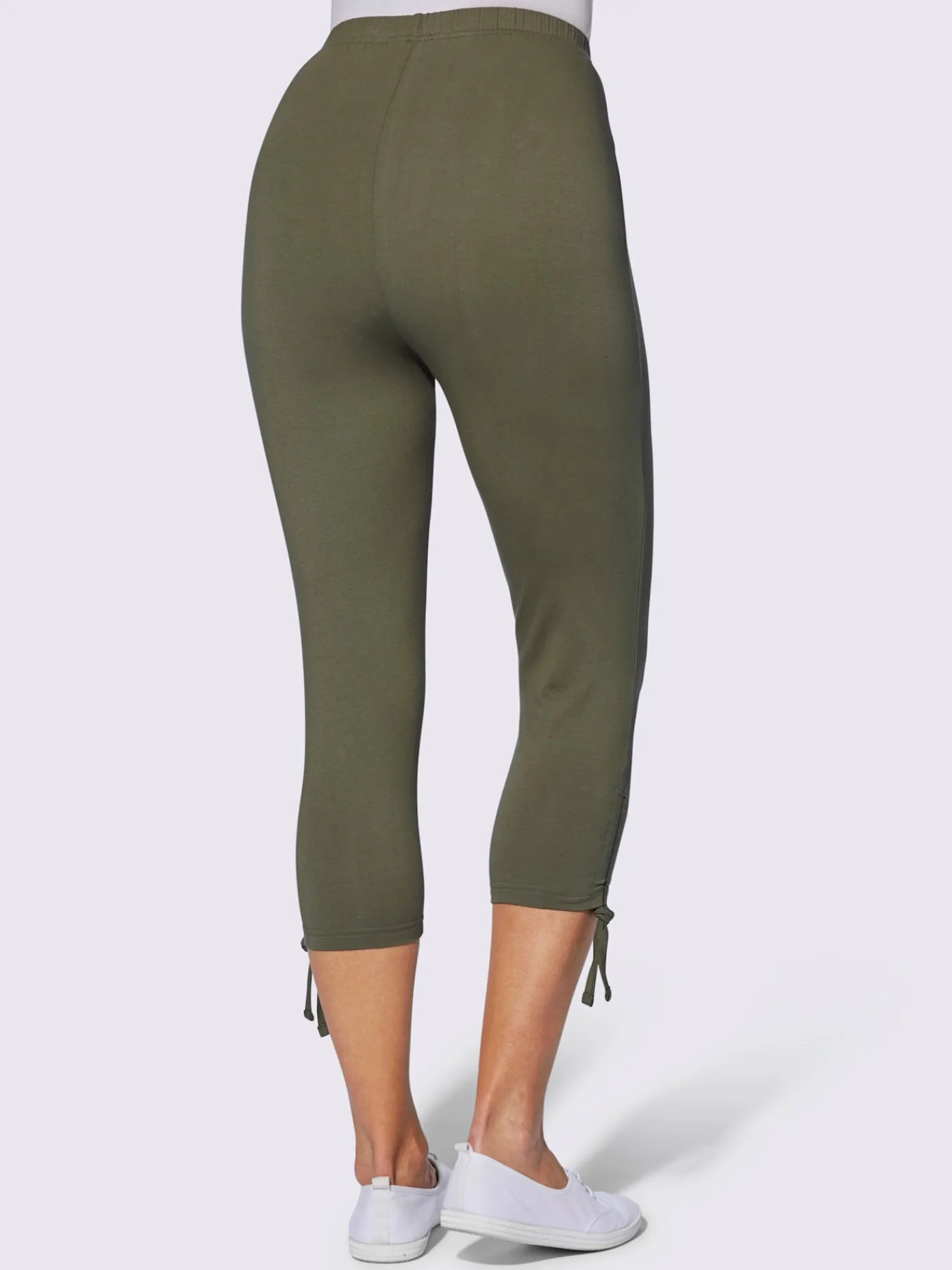 Collection L Pantalons<Legging corsaire qualité coton