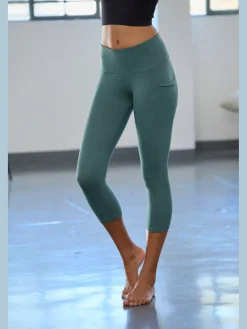 Vivance Pantalons<Legging corsaire superbe caleçon court en coton