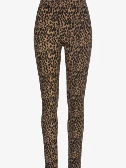 Buffalo Pantalons<Legging en coton doux avec imprimé animal