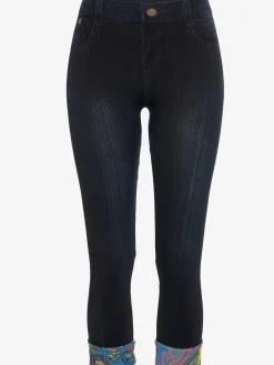 Buffalo Pantalons<Legging en jean jegging sans coutures à l'aspect jean imprimé