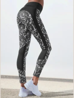 LASCANA ACTIVE Pantalons<Legging sport très élastiques avec motif moucheté