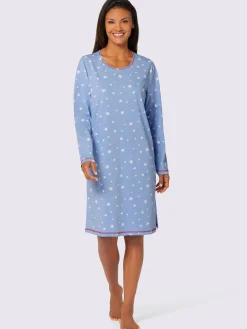 wäschepur Chemises De Nuit<Lot 2 chemises de nuit imprimées avec coutures décoratives contrastées