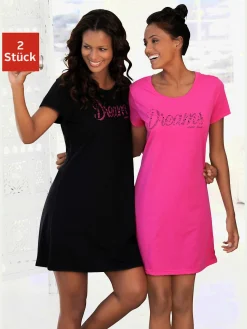 Vivance Dreams Chemises De Nuit<Lot de 2 chemises de nuit