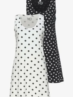 Vivance Dreams Chemises De Nuit<Lot de 2 chemises de nuit à motifs