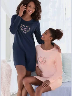 Vivance Dreams Chemises De Nuit<Lot de 2 chemises de nuit courtes