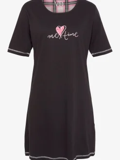 Vivance Dreams Chemises De Nuit<Lot de 2 chemises de nuit courte avec imprimé devant