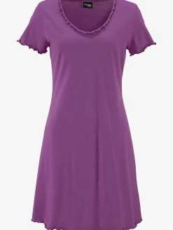 Vivance Dreams Chemises De Nuit<Lot de 2 chemises de nuit avec ourlets ondulés