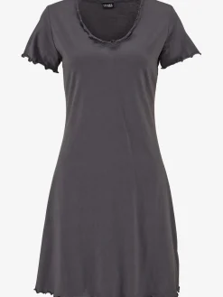 Vivance Dreams Chemises De Nuit<Lot de 2 chemises de nuit avec ourlets ondulés