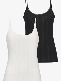 Vivance T-Shirts<Lot de 2 débardeurs spaghetti