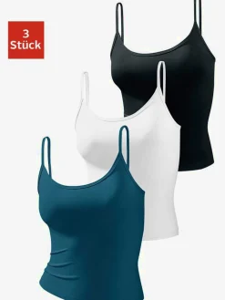 Vivance active T-Shirts<Lot de 3 débardeurs spaghetti vivance