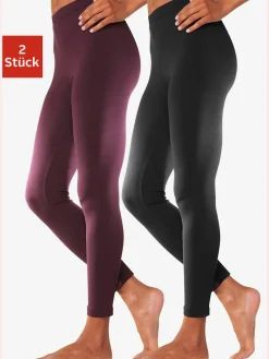 Vivance active Pantalons<Lot de 2 leggings basiques