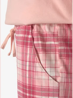 Vivance Dreams Pyjamas<Lot de 2 pyjamas au motif fleuri et à carreaux