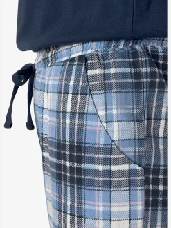 Vivance Dreams Pyjamas<Lot de 2 pyjamas au motif fleuri et à carreaux