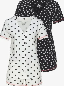 Vivance Dreams Pyjamas<Lot de 2 pyjamas courts à motifs