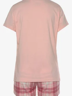 Vivance Dreams Pyjamas<Lot de 2 pyjamas courts au motif fleuri et à carreaux